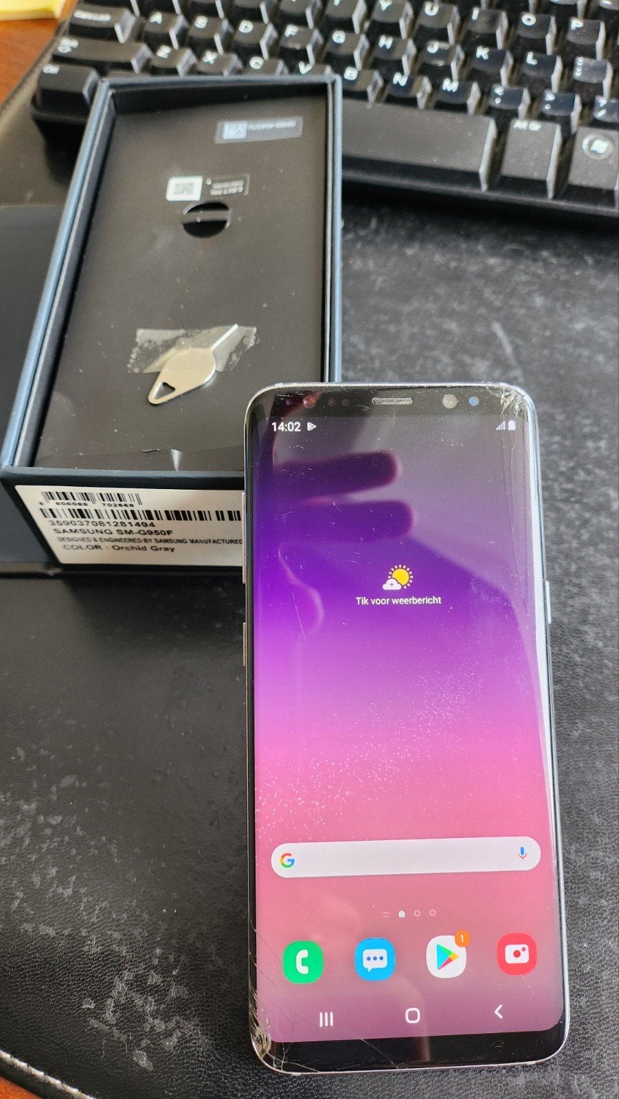 Vodafone Samsung Galaxy S8, Overige modellen, Touchscreen, Ophalen of Verzenden, 64 GB
