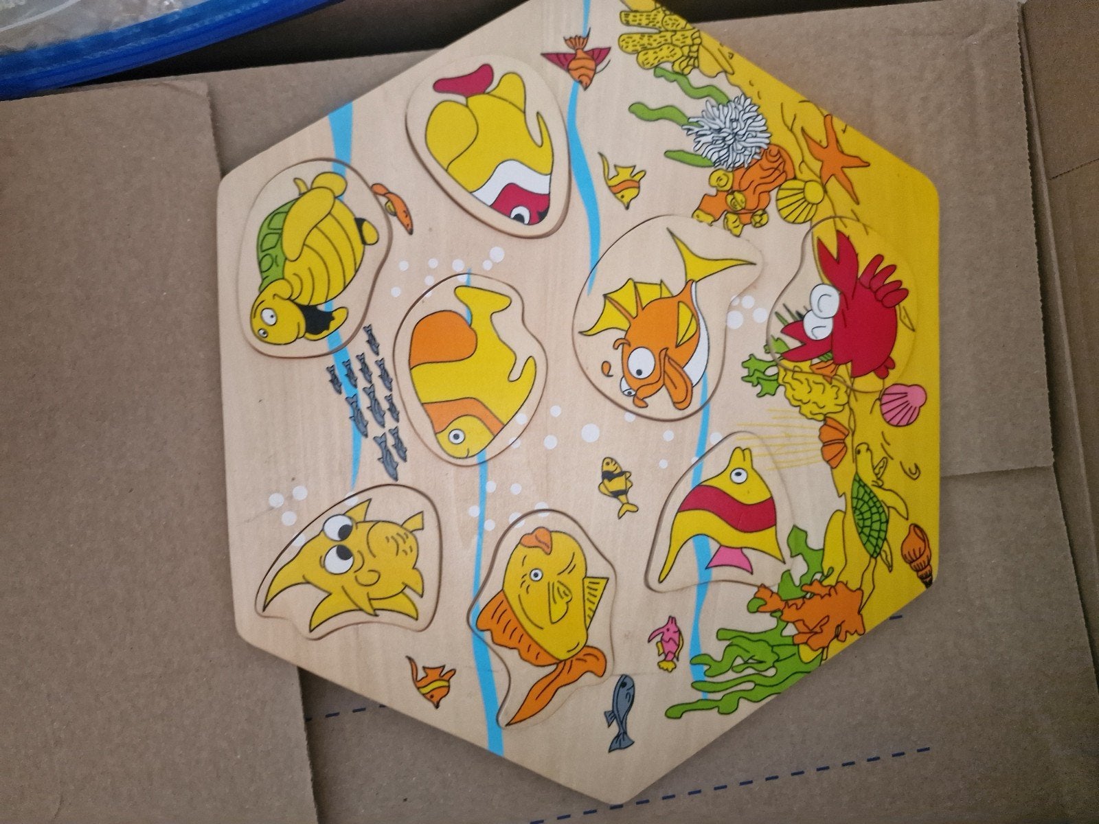 0.50c perstuk Houten Dierenpuzzel - Boerderij Thema, Ophalen of Verzenden
