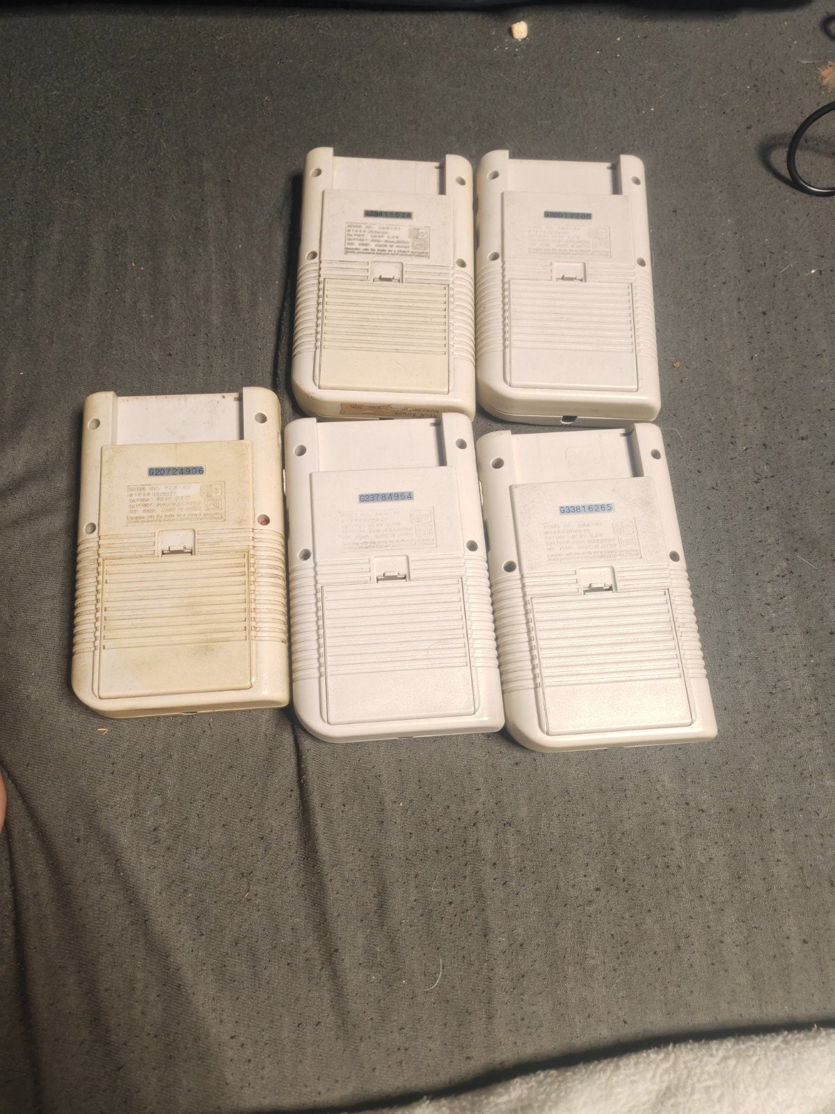 5x Nintendo Game Boy Classic - Voor de verzamelaar, Spelcomputers en Games, Ophalen, Gebruikt, Game Boy Classic