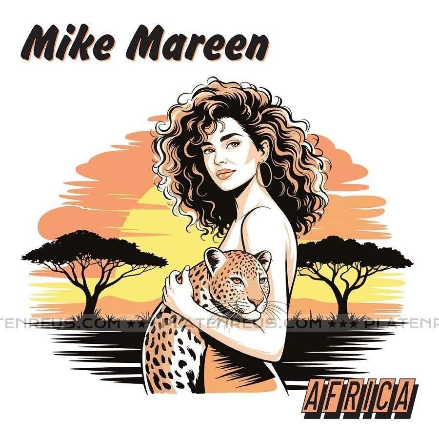 Mike Mareen – Africa 12" Maxisingle * Nieuw * Italo Zwart, Disco, 12 inch, Nieuw in verpakking, Overige typen