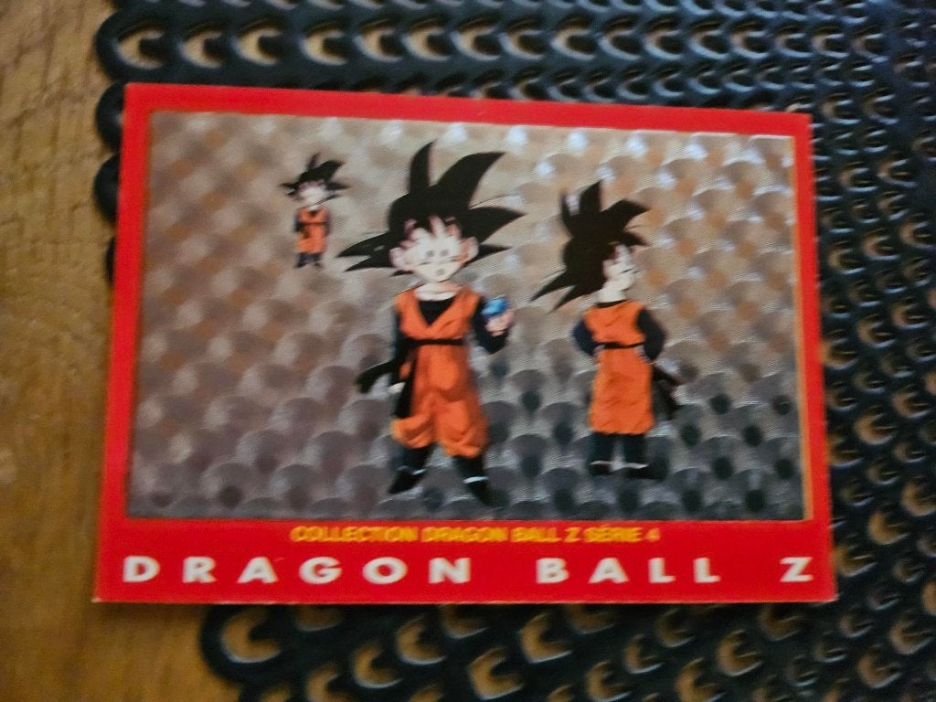 dragonball z kaart reverseholo shiny Goten, Ophalen of Verzenden, Nieuw, Losse kaart
