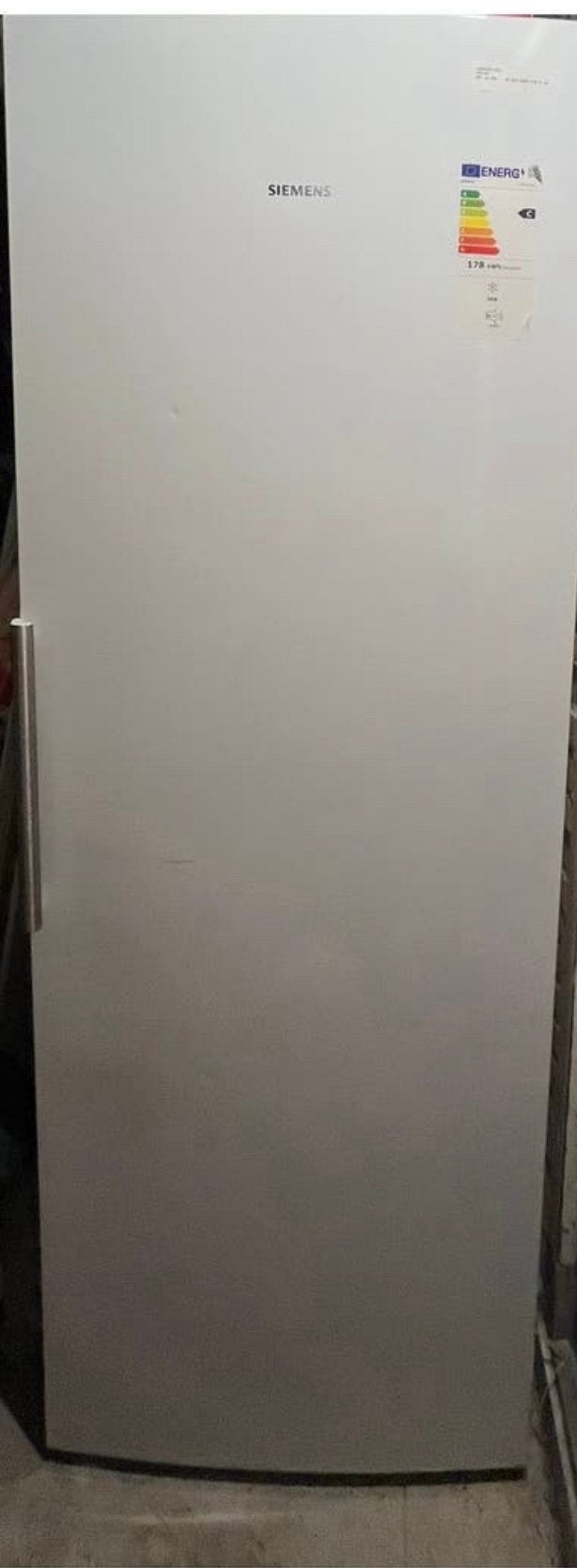 SIEMENS  VRIEZER ( GS58NAWCV iQ500 ), Ophalen, 160 cm of meer, Zo goed als nieuw, Vrijstaand