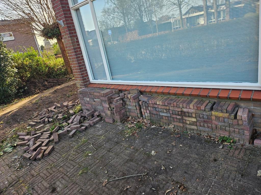 Gebruikte klinkers, Tuin en Terras, Tegels en Klinkers, Ophalen, Gebruikt, Beton, Klinkers