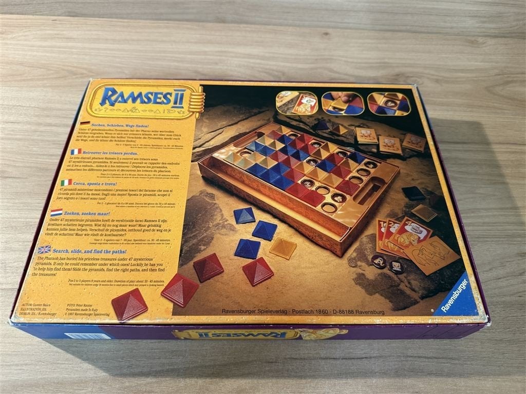 Ramses 2 - s5922, Hobby en Vrije tijd, Gezelschapsspellen | Bordspellen, Verzenden, Zo goed als nieuw