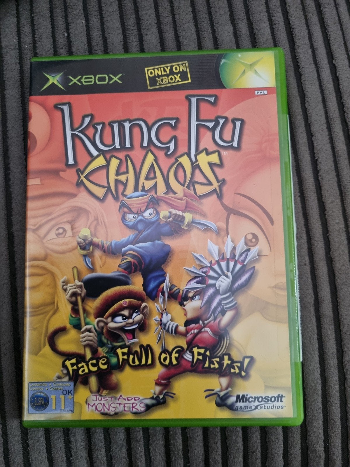 Kung Fu Chaos - Xbox Original (PAL), Spelcomputers en Games, Games | Xbox Original, Gebruikt, Vechten, Eén computer, Ophalen of Verzenden