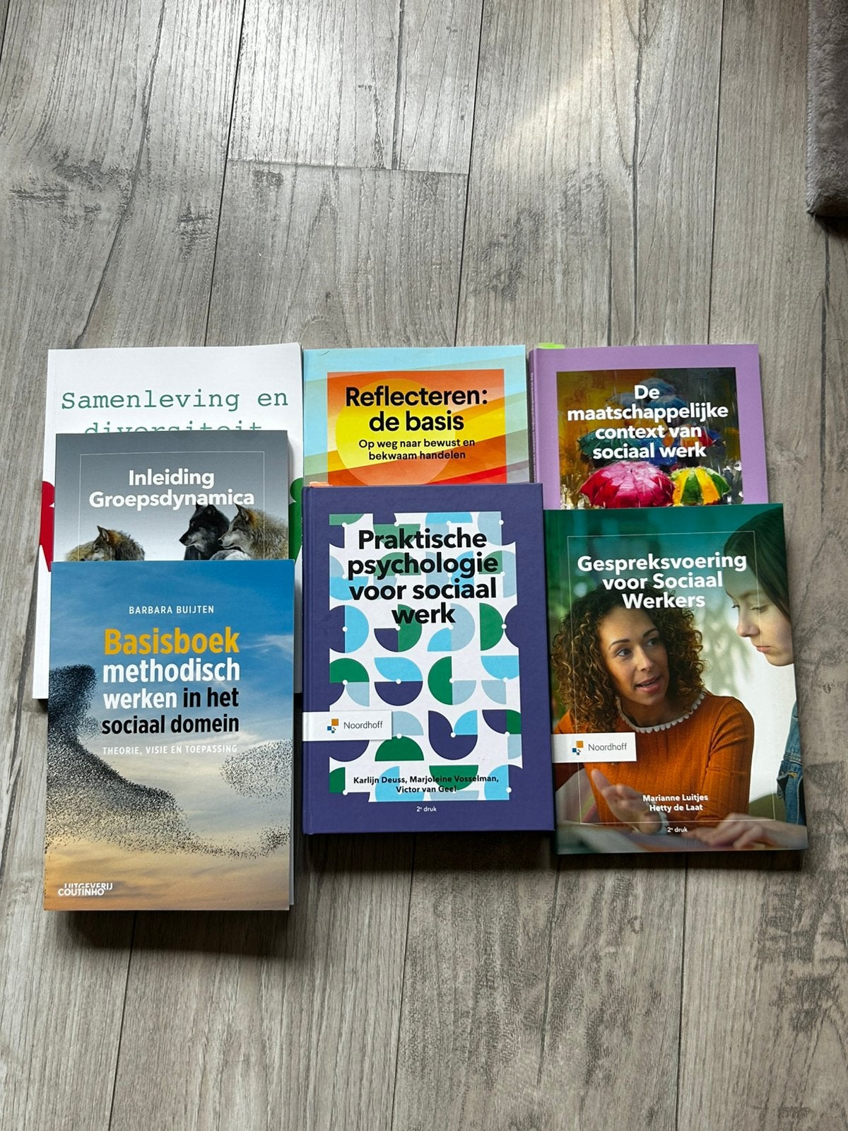 Social Work Windesheim zwolle jaar 1 boeken, Ophalen, Zo goed als nieuw, Overige niveaus, Overige vakken
