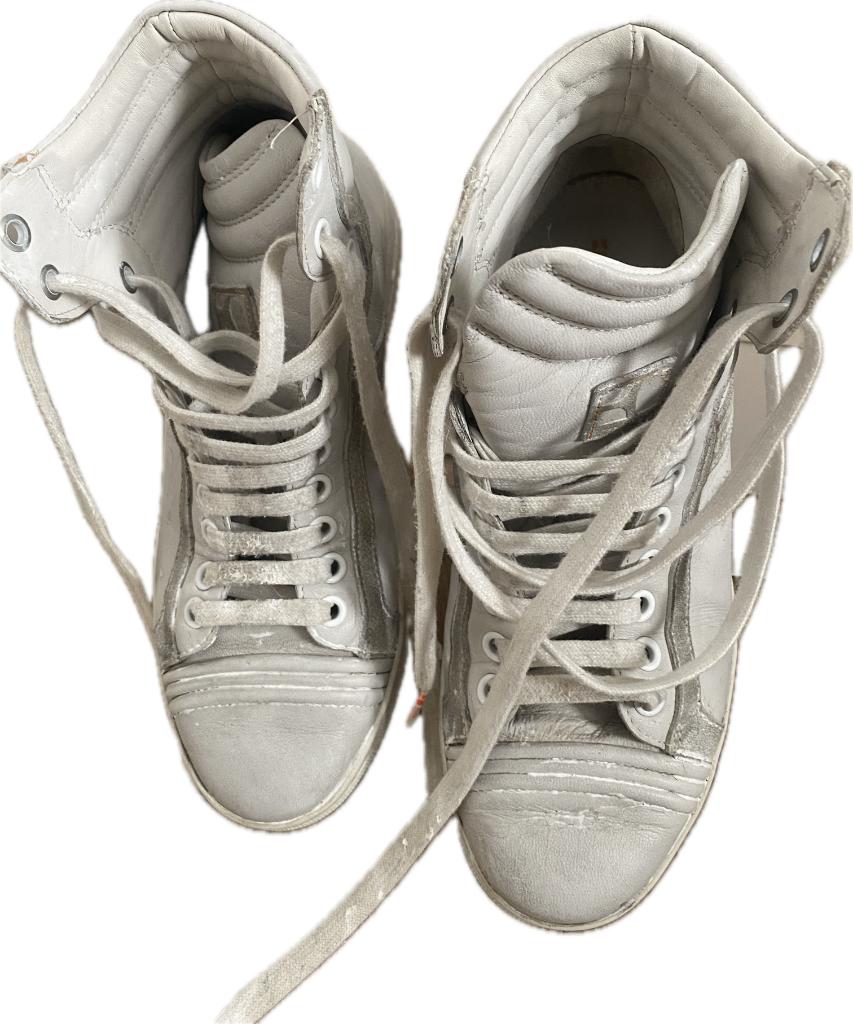 Hugo Boss subway mid witte hoge gympen, Ophalen, Wit, Hugo Boss, Sneakers of Gympen