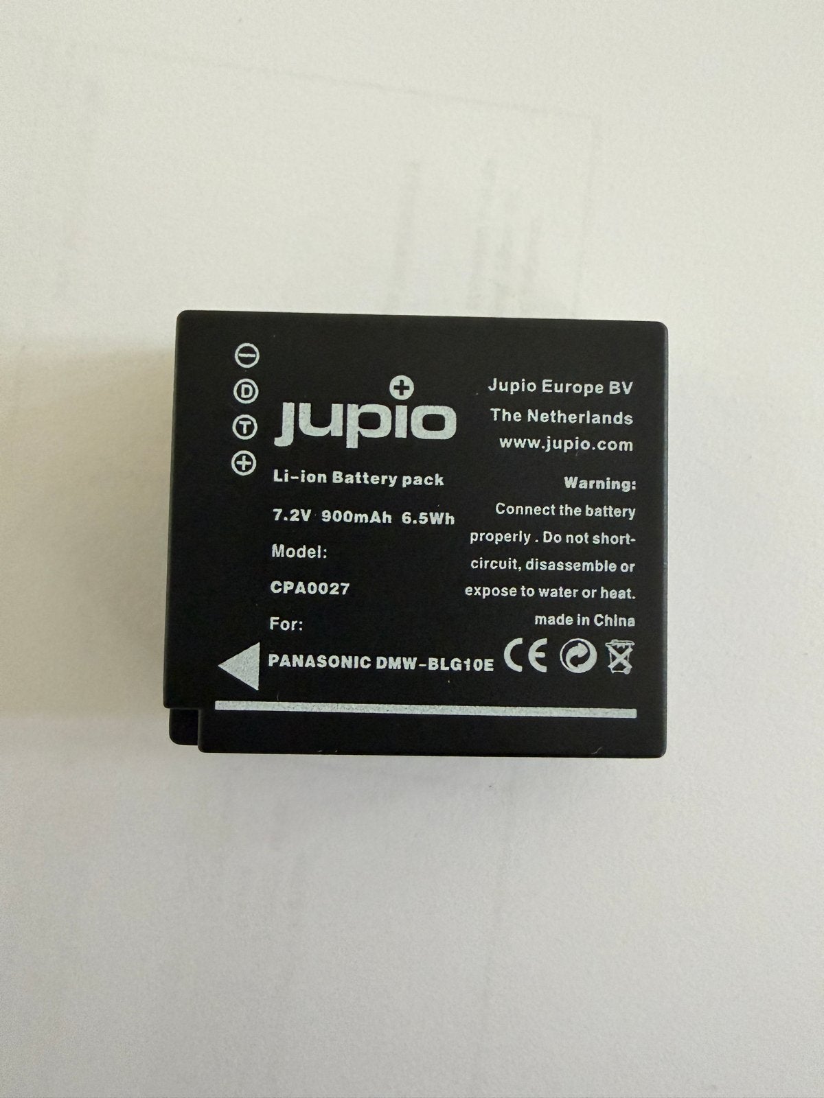 Reserve Batterij voor Panasonic TZ/ZS-serie fotocamera, Jupio, Zo goed als nieuw, Panasonic, Verzenden