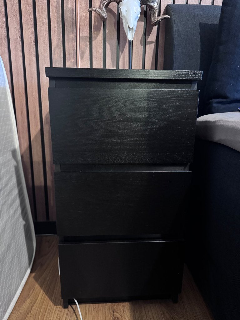 nachtkastje set, Ophalen, Zo goed als nieuw, Minder dan 45 cm, 55 tot 70 cm
