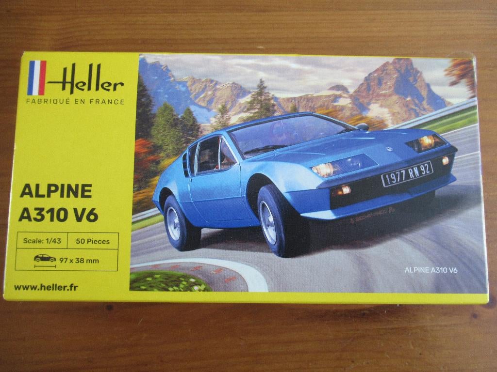 Alpine A310 V6 (Heller 1/43), Auto, 1:32 tot 1:50, Nieuw, Ophalen of Verzenden