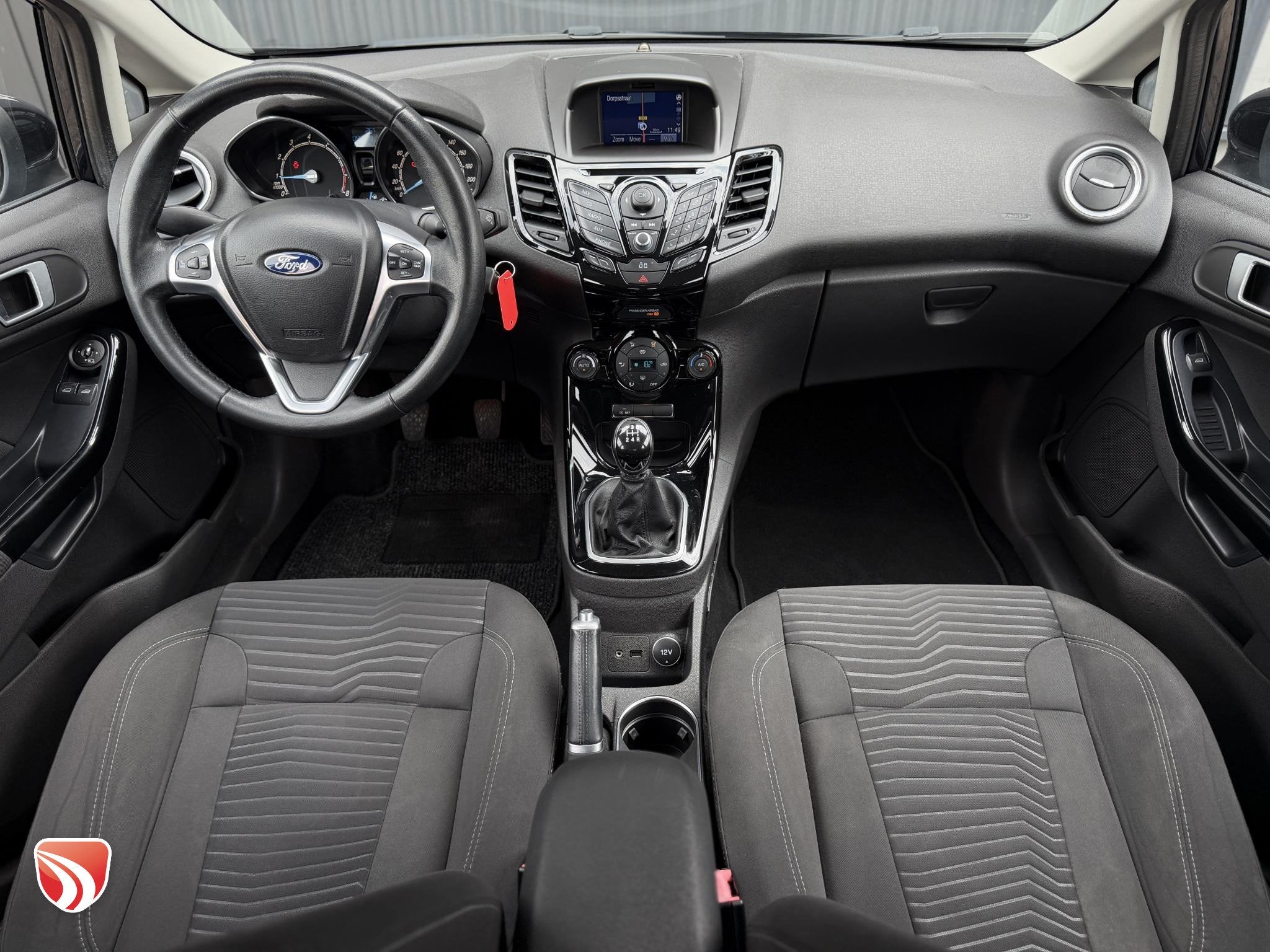 Ford Fiesta 1.0 EcoBoost Titanium 101pk | Cruise Control | B, Auto's, Voorwielaandrijving, Euro 6, Origineel Nederlands, Bedrijf