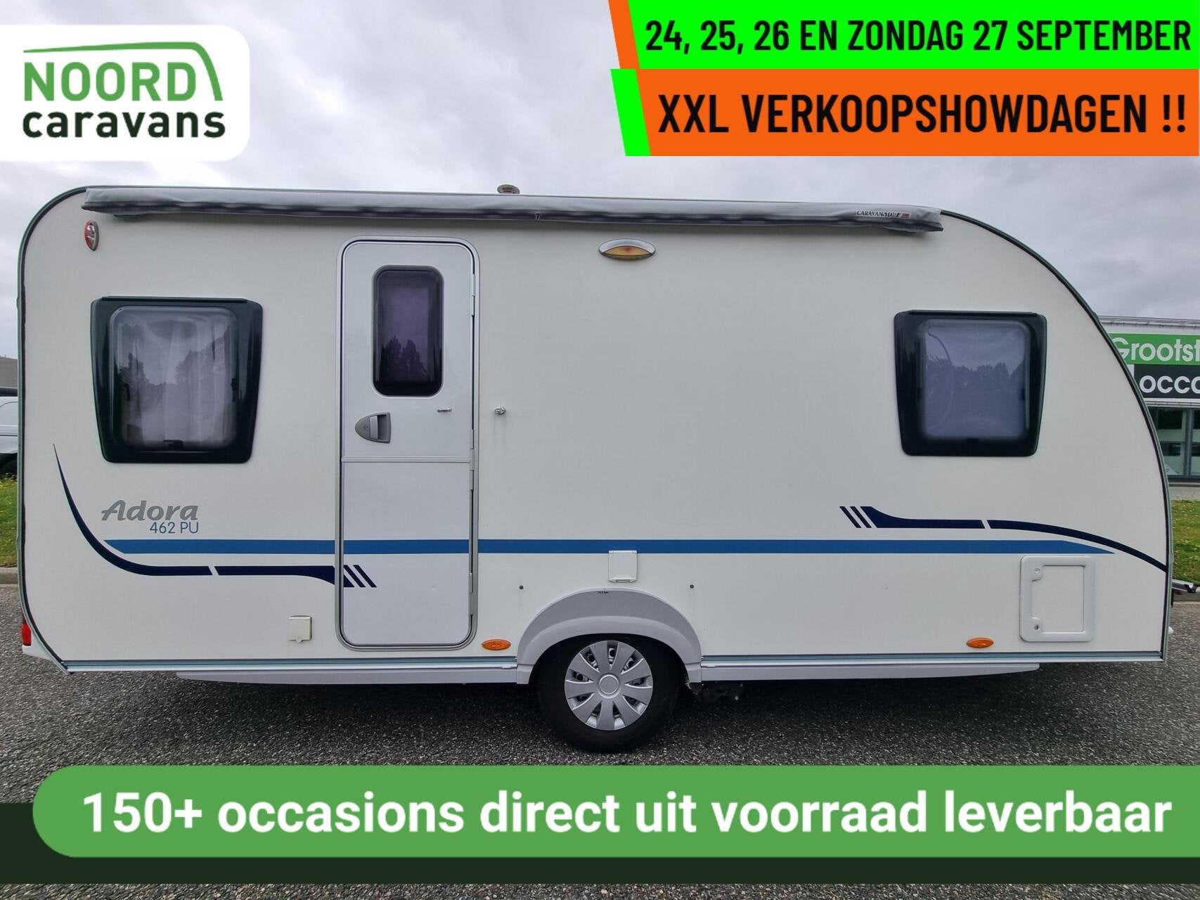 ADRIA - XXL VERKOOPSHOW 24,25,26 & 27 SEPT. 10-17 UUR, Caravans en Kamperen, Luifel, Rondzit, Bedrijf, Adria