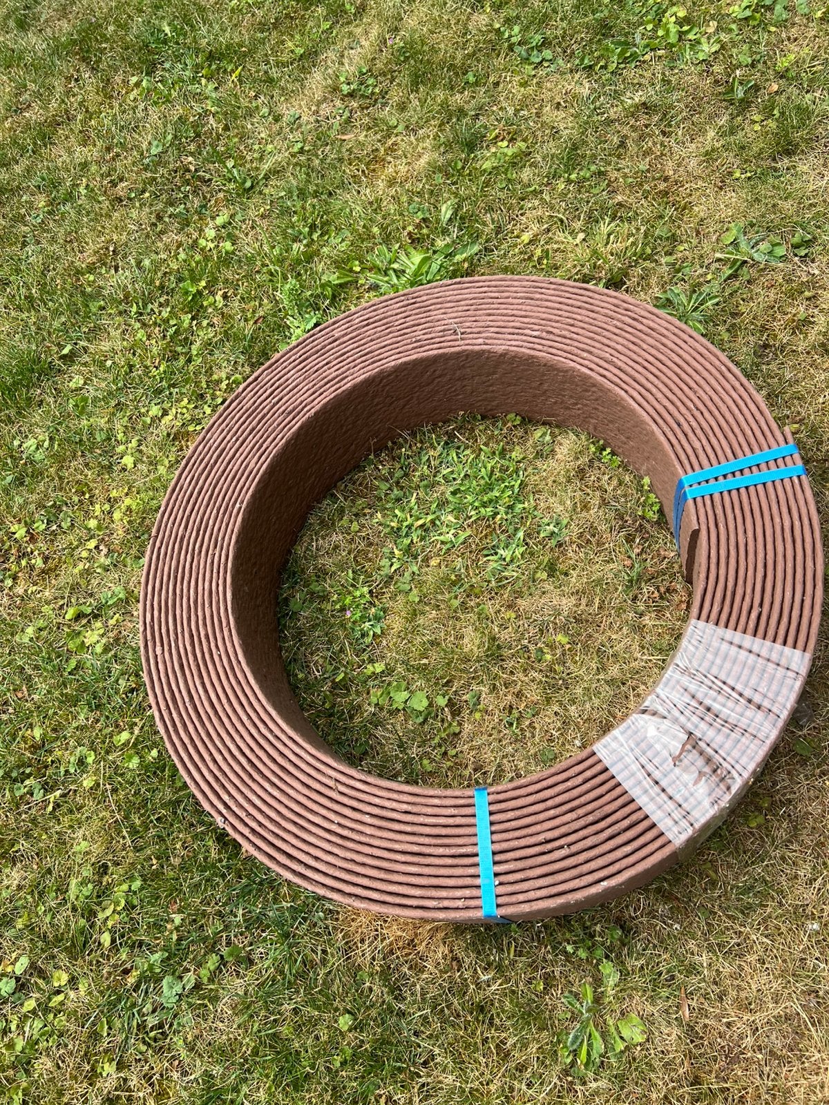 Ekoboard randafwerkng kleur cortenstaal, Ophalen, Kunststof, Overige typen, Minder dan 25 cm