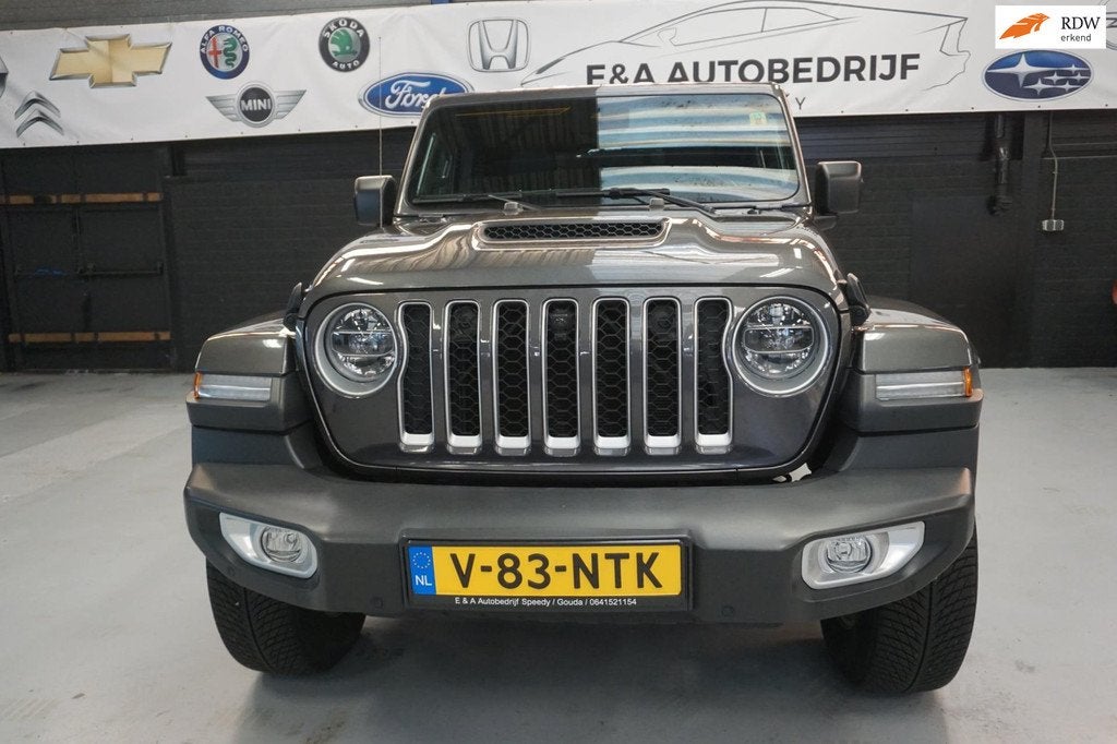 Jeep GLADIATOR 3.0 V6 GRIJS KENTEKEN CABRIO /CAMERA / NAVI, Auto's, Jeep, Bedrijf, Te koop, Gladiator, 4x4, ABS, Achteruitrijcamera