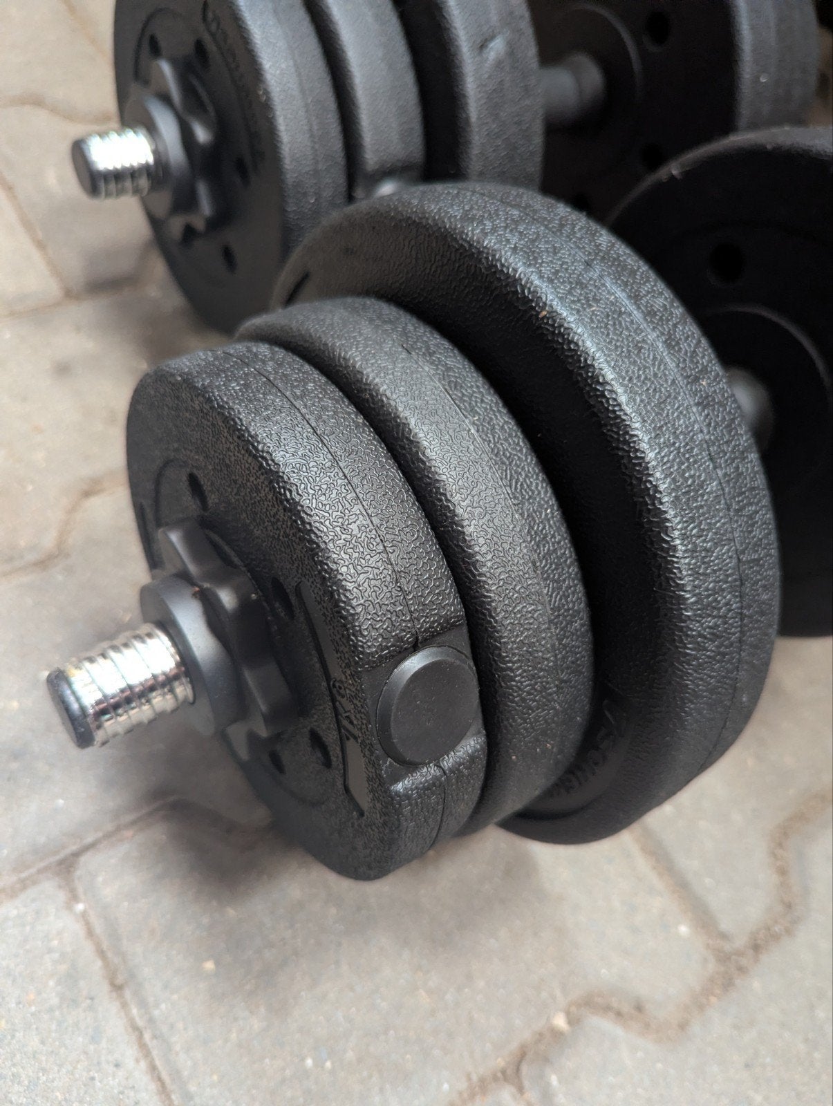 dumbbell set 2 stuks - 20 kg(2x10kg) - verstelbaar - nieuw, Ophalen, Pruisische veldweg 220, Dumbbell, Info@redealer.nl