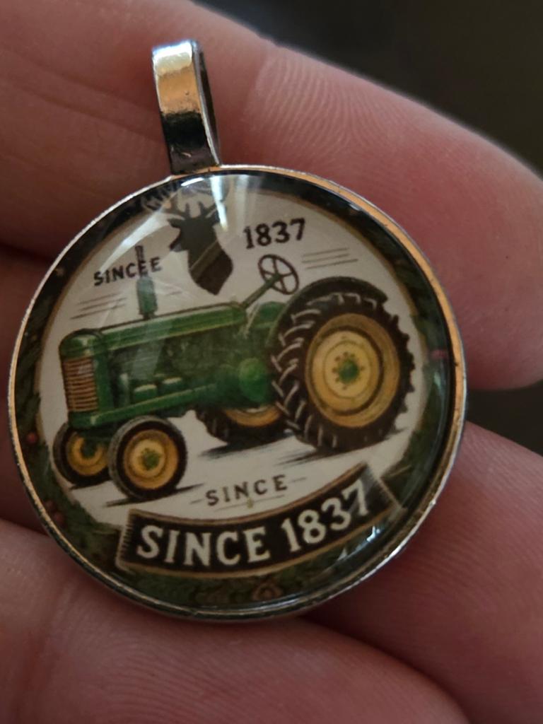 John Deere Tractor Hanger - Vintage Stijl, Overige materialen, Overige voorstellingen, Nieuw, Ophalen of Verzenden