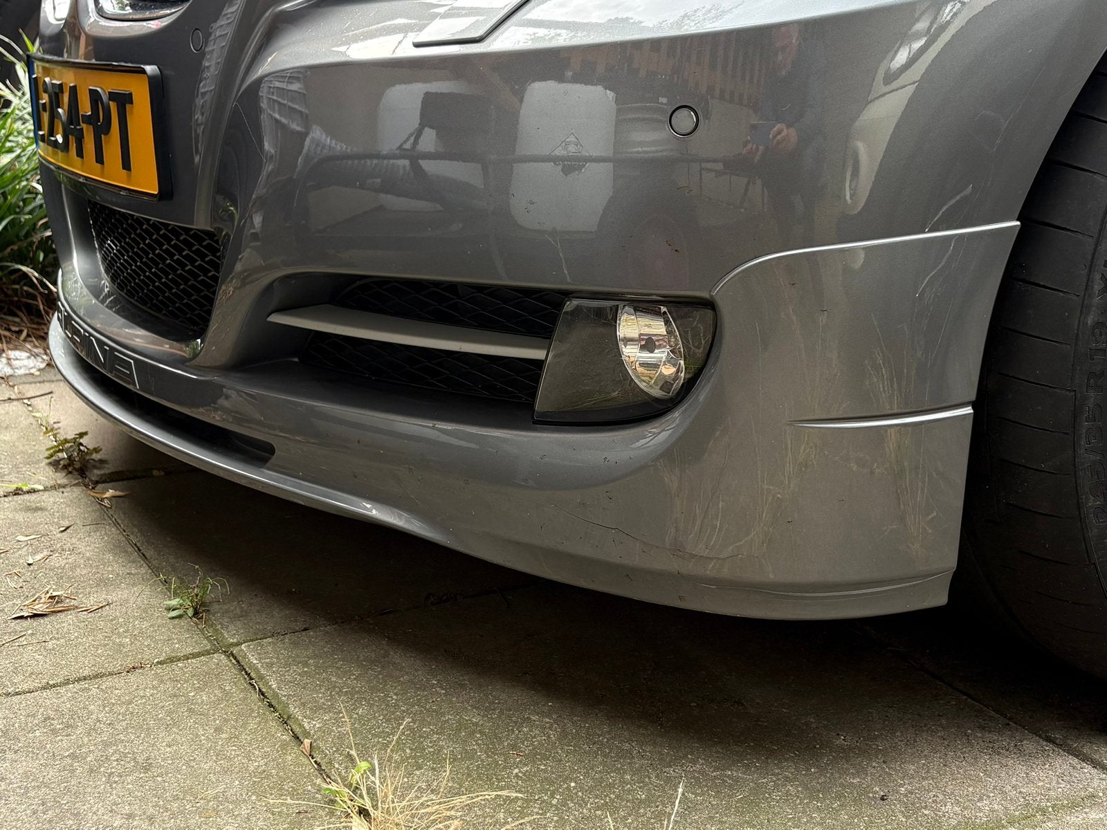 Gebruikte Alpina BMW Frontspoiler (met scheur), Auto-onderdelen, Ophalen, Gebruikt, Voor, Bumper