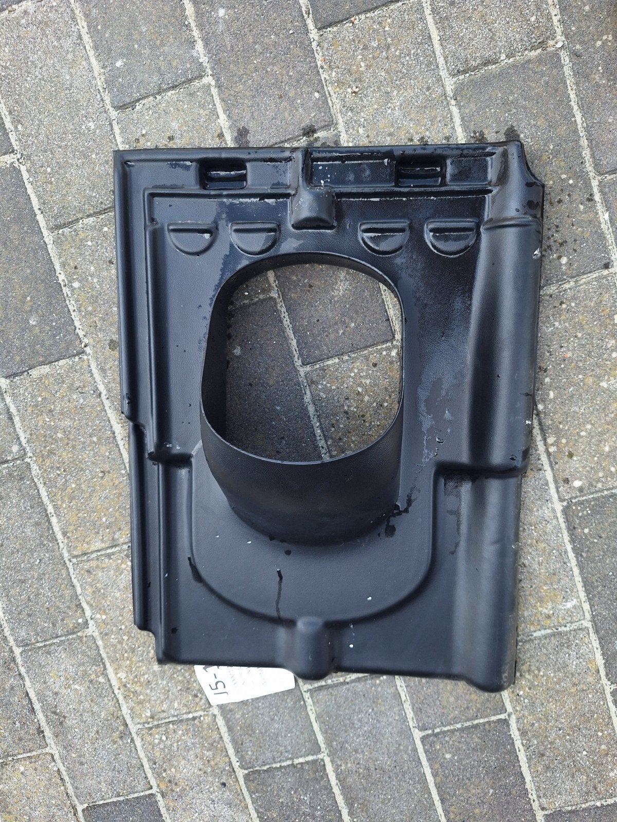 Dakpan voor ventilatie - Zwart (PE-BLK), Doe-het-zelf en Verbouw, Ophalen of Verzenden
