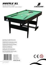 Cougar Hustle XL opklapbare Pooltafel Zwart, Gebruikt, Kerkstraat 1, Pooltafel, Info@cougar.nl