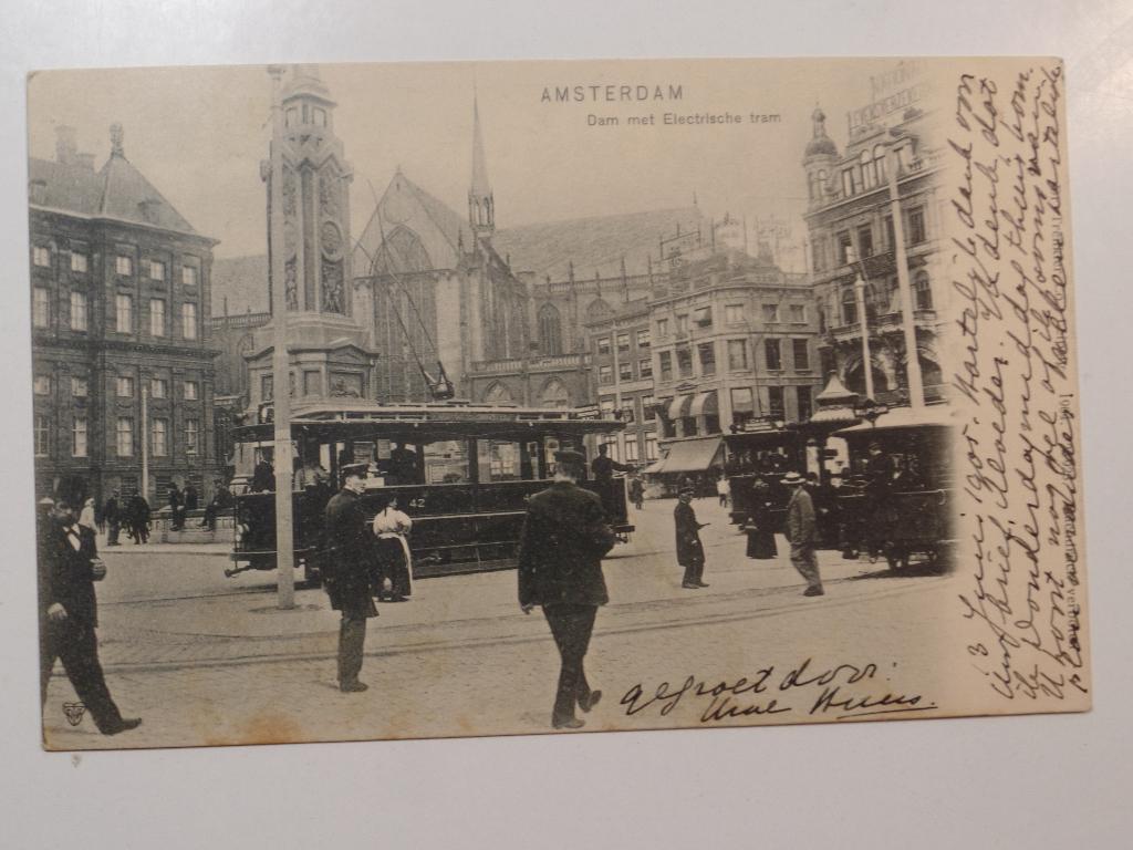 Amsterdam 804 tram, Verzenden, Voor 1920, Gelopen, Noord-Holland