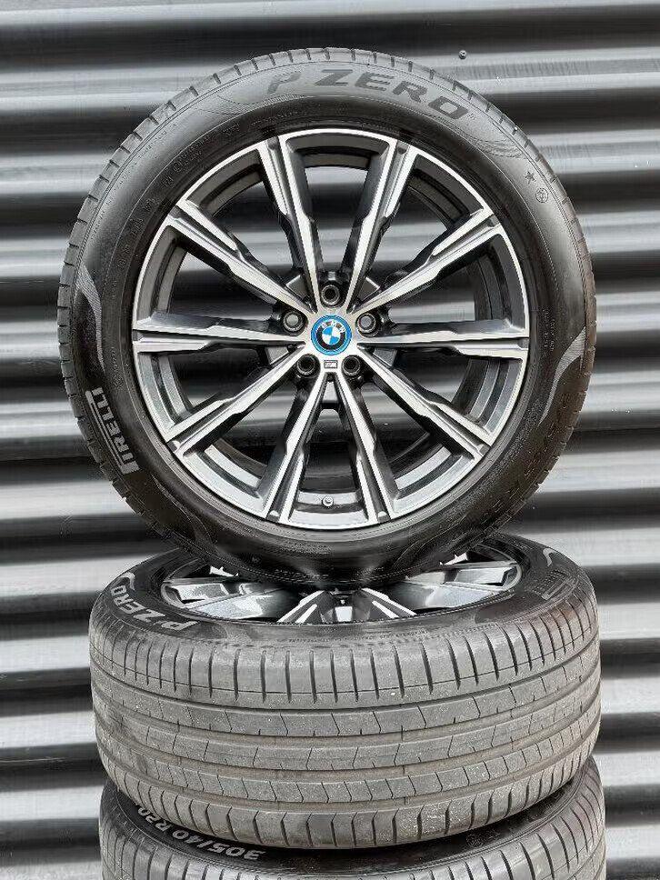Zgan 20” Orig Bmw Styling 740M G05 X5 X6 G06 velgen banden, Ophalen, Banden en Velgen, Nieuw, 20 inch