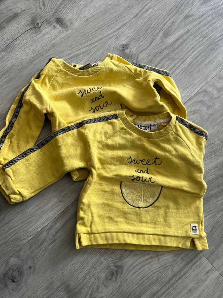 Tumble n dry maat 74 2 sweaters truien, Ophalen of Verzenden, Zo goed als nieuw, Kleding