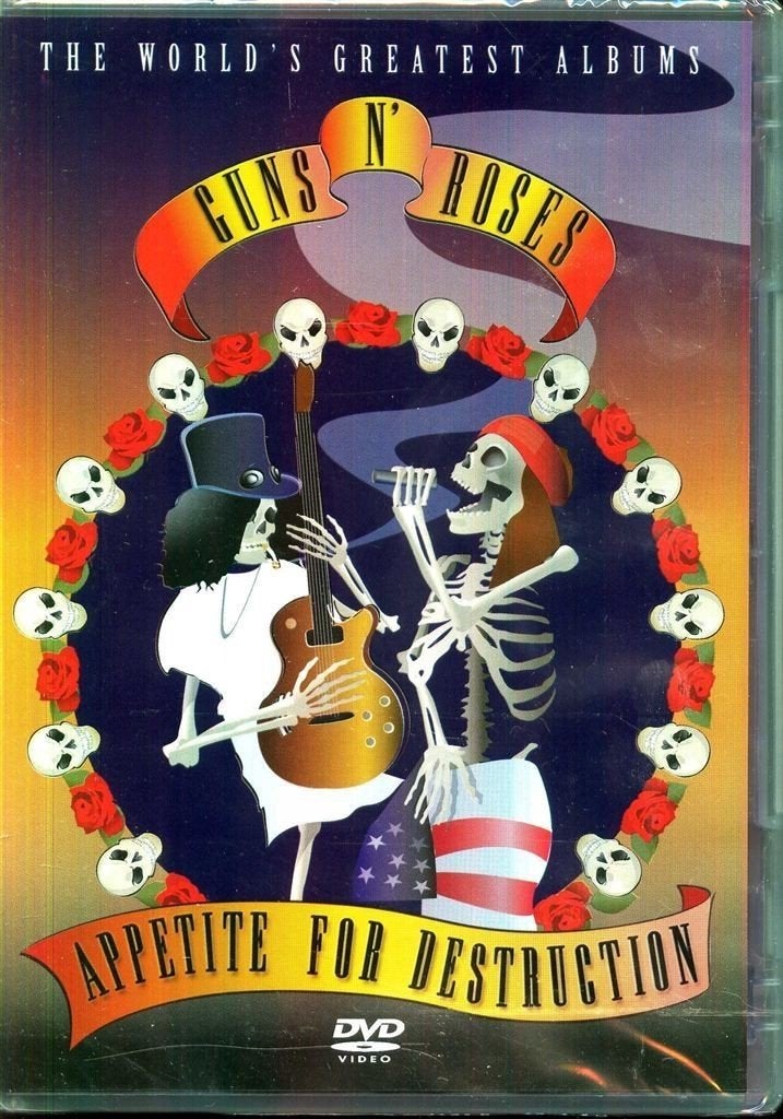 DVD van Guns N\' Roses - Appetite For Destruction, Alle leeftijden, Verzenden, Nieuw in verpakking, Concert