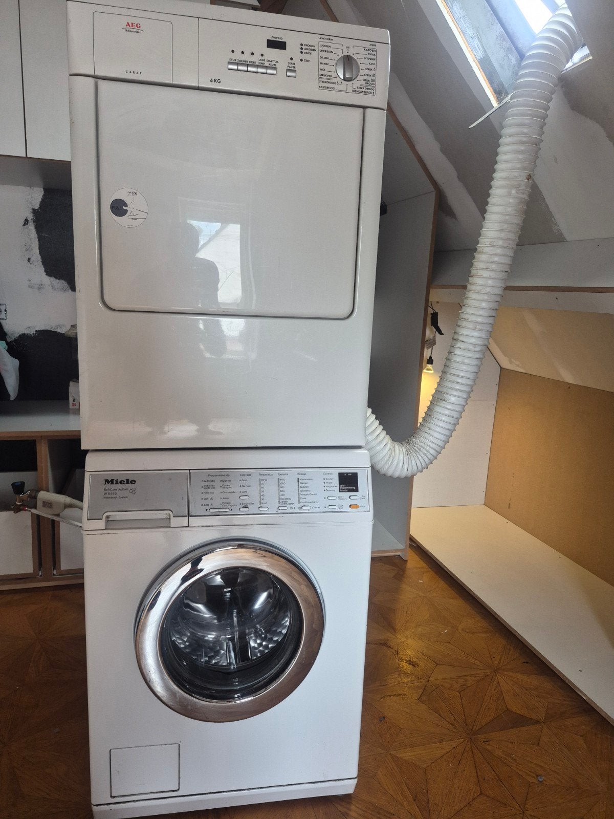 wasmachine en droger, Ophalen, 85 tot 90 cm