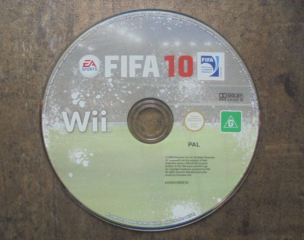 FIFA 10 voor Wii (zie foto's) V, Gebruikt, Ophalen of Verzenden, Sport, 3 spelers of meer