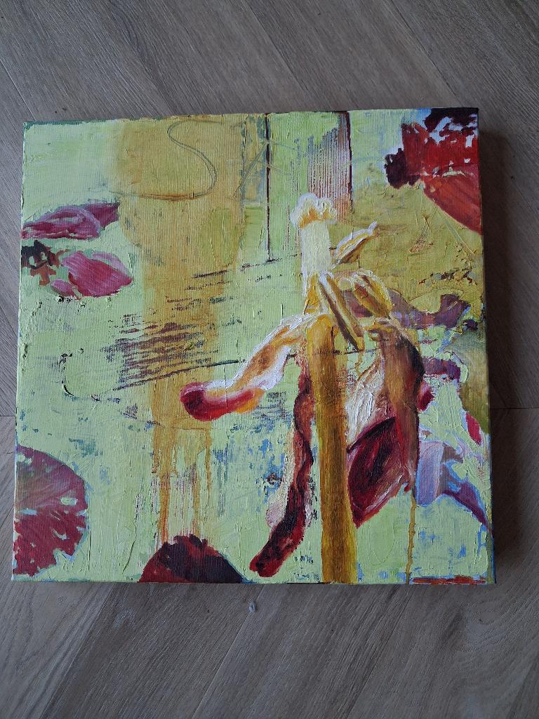Schilderij Secrets van Nikkie le Nobel, Ophalen