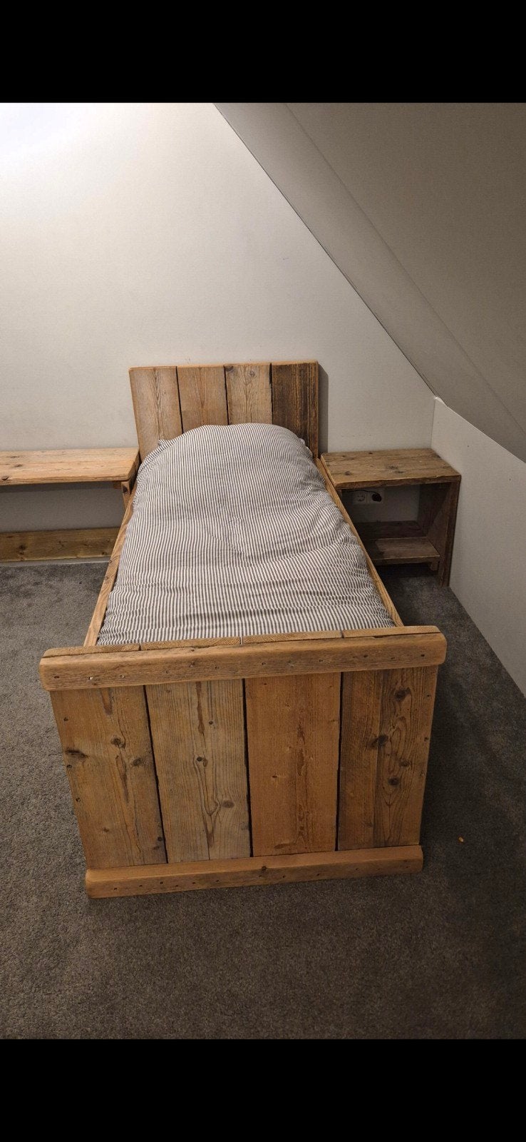 Leuke kinderkamer van stijgerhout., Ophalen, Eenpersoons