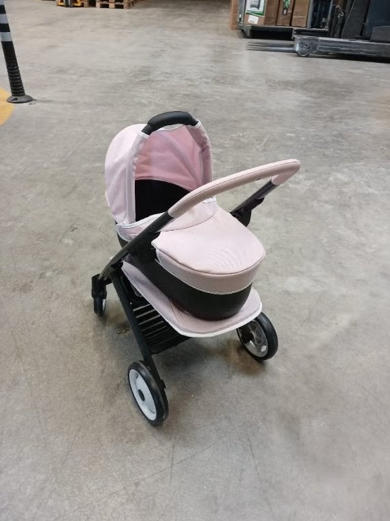 Smoby poppenwagen Maxi-Cosi 3in1 roze, Ophalen, Nieuw, Babypop