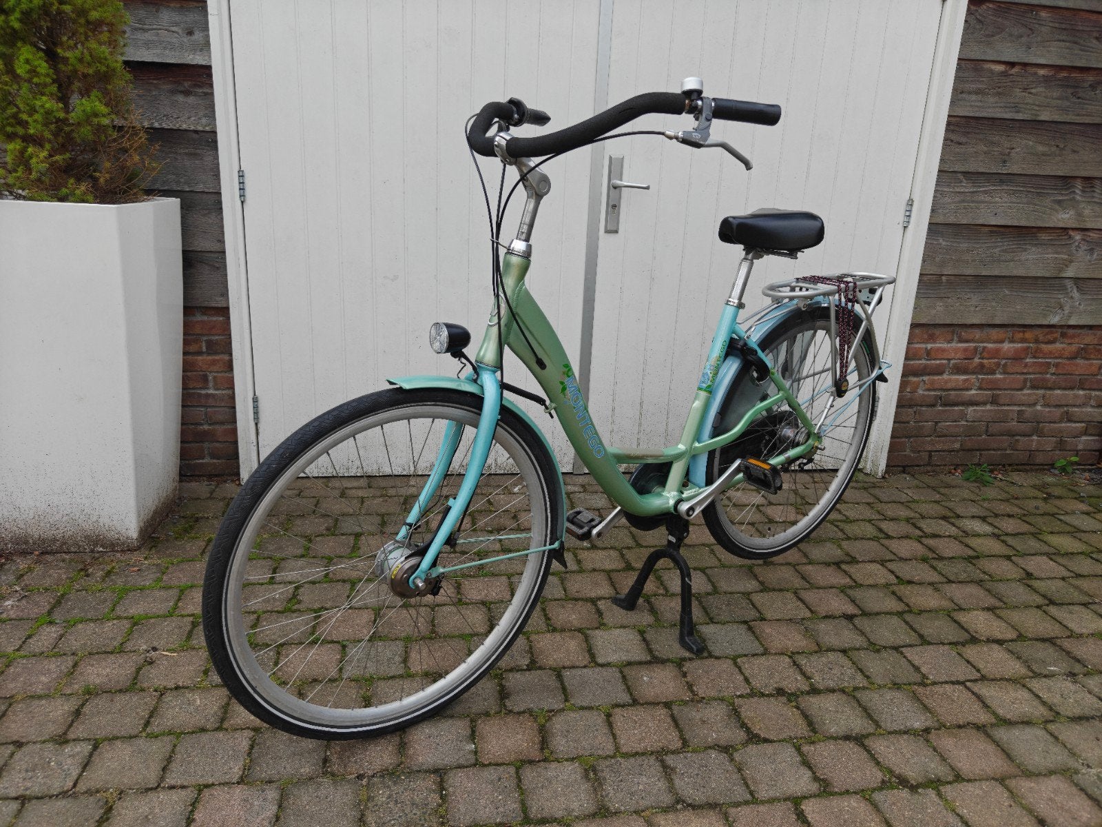 Damesfiets Montego Liberty moederfiets met 3 versnellingen, Dubbele standaard, 1 zitje, Ophalen, Overige merken