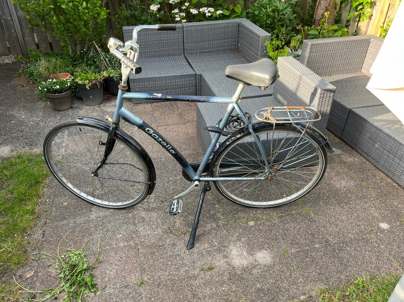 Veelgerbuikte herenfiets, Ophalen, Gebruikt, Overige merken