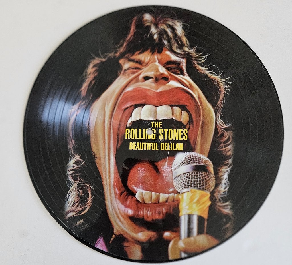 Rolling sones  Beatiful Delilah picture disc, Picture disc, Ophalen of Verzenden, Zo goed als nieuw, 12 inch
