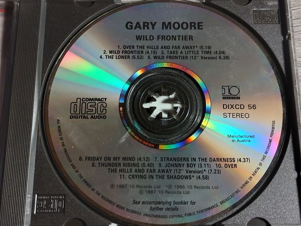 Gary Moore - Wild Frontier, Ophalen of Verzenden, Gebruikt, Jazz