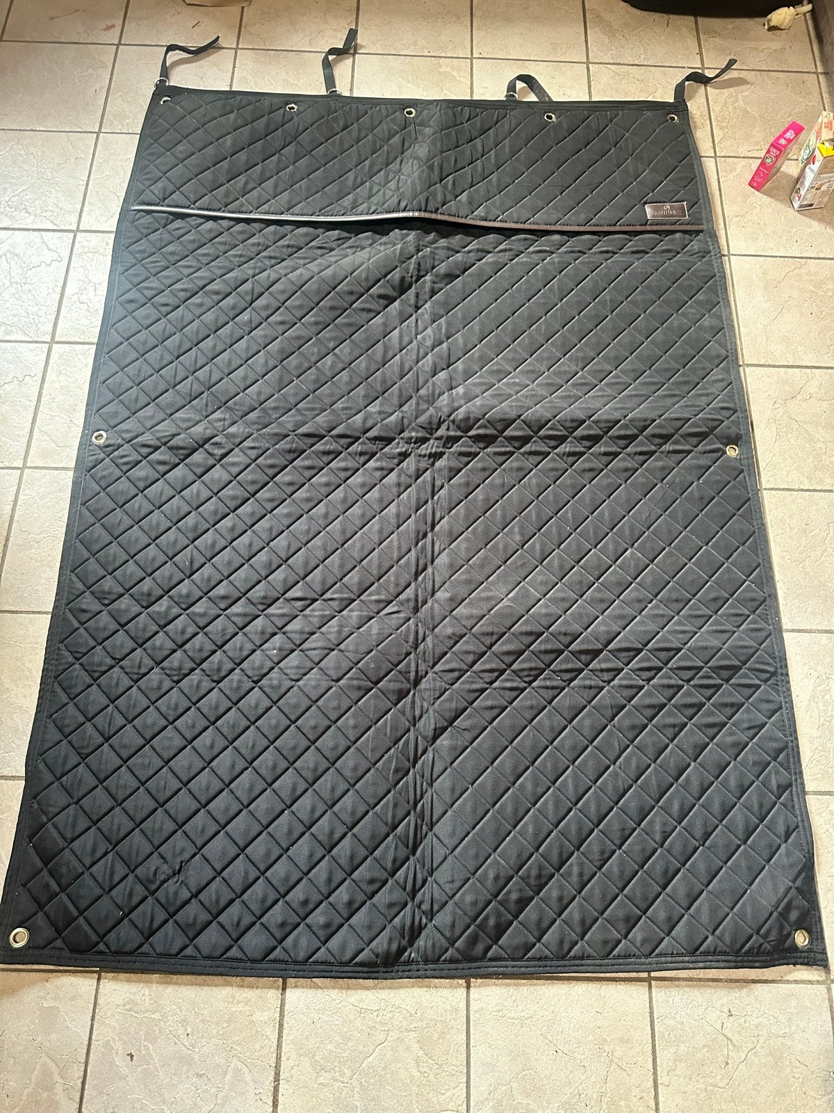 Zwart kentucky staldoek, Ophalen of Verzenden, Gebruikt