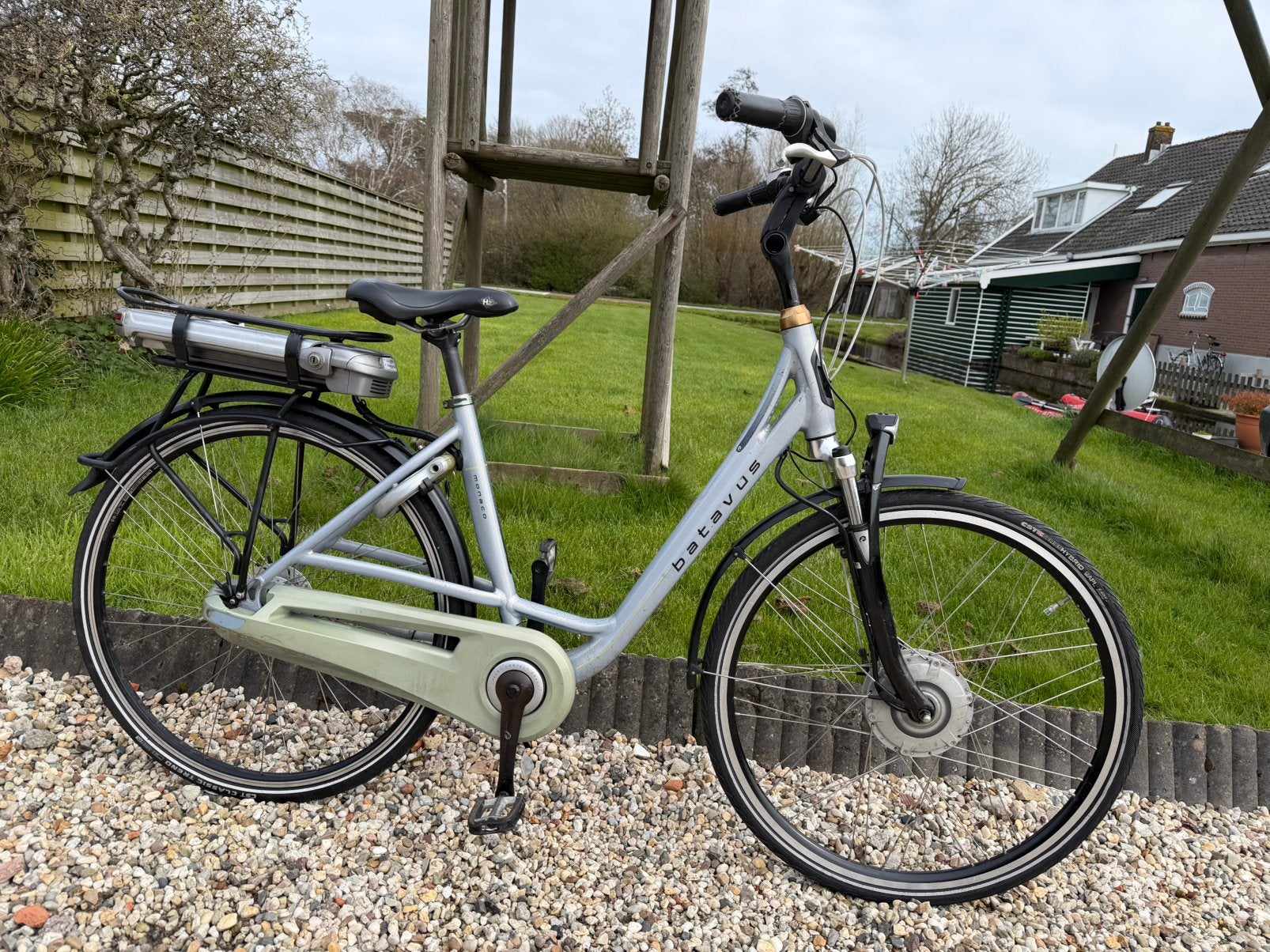 Batavus monaco elektrische damesfiets 53, 51 tot 55 cm, Ophalen of Verzenden, Zo goed als nieuw, Batavus