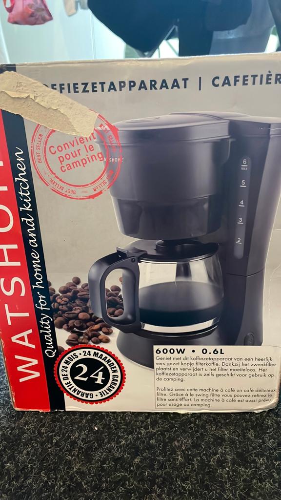 Koffiezetter, Witgoed en Apparatuur, 2 tot 4 kopjes, Ophalen of Verzenden, Koffiemachine
