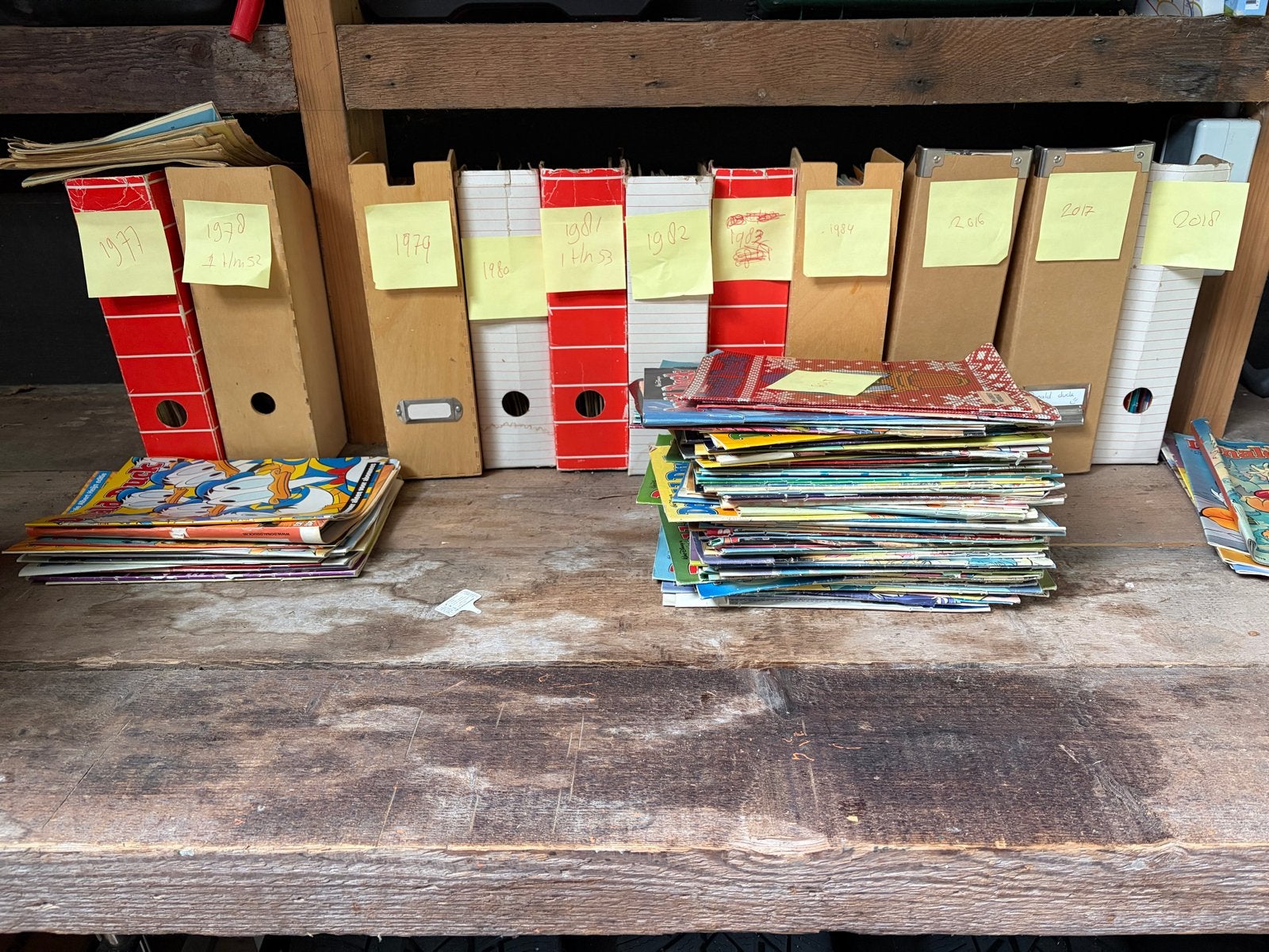 Grote verzameling Donald Duck weekbladen (1970-2019), Complete serie of reeks, Ophalen, Gelezen