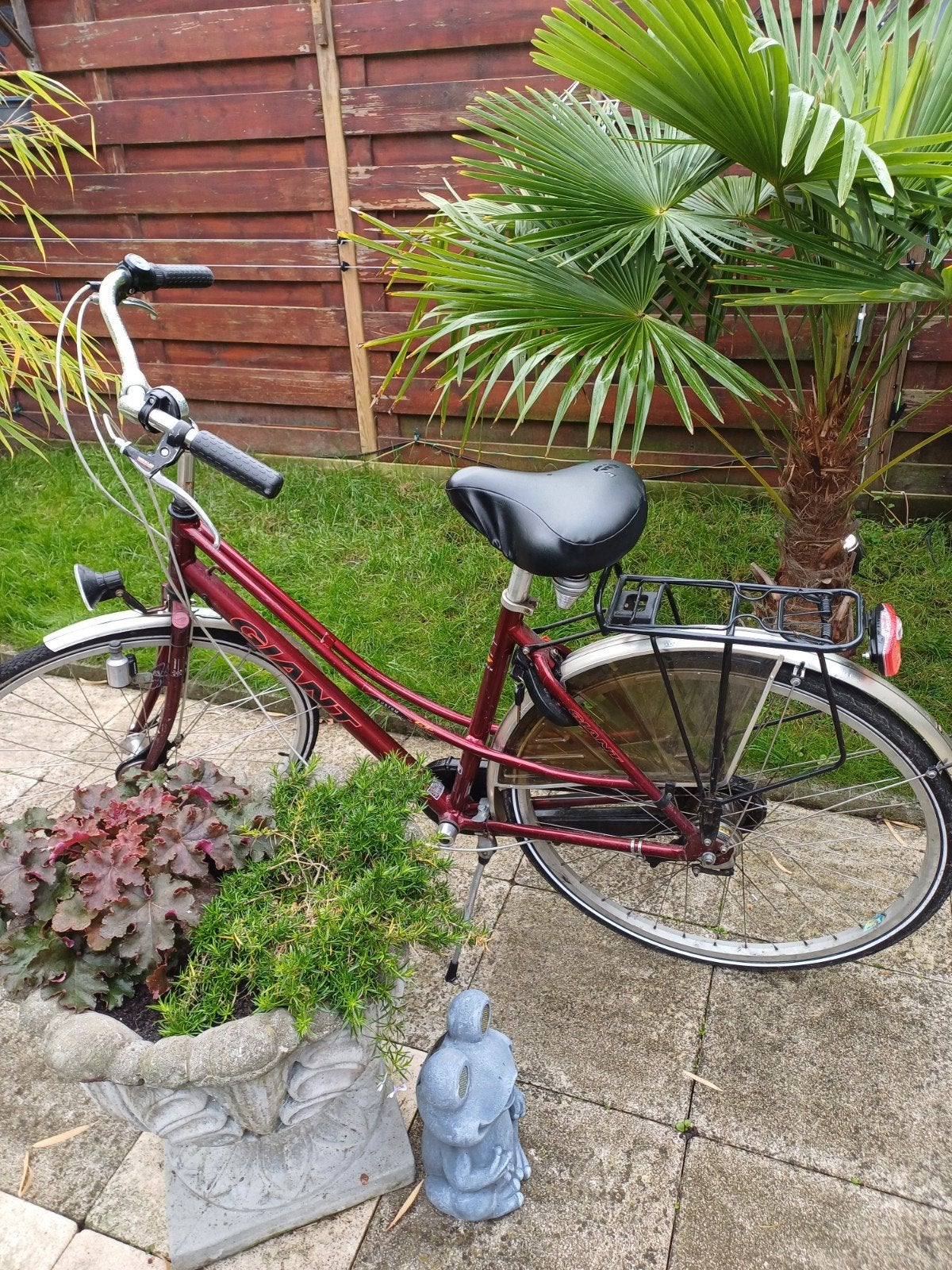giant dames fiets te koop, Minder dan 10 versnellingen, Gebruikt, 55 cm of meer, Ophalen