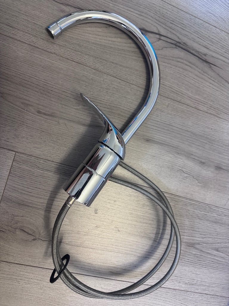 grohe keuken kraan, Ophalen, Zo goed als nieuw, Chroom, Kraan