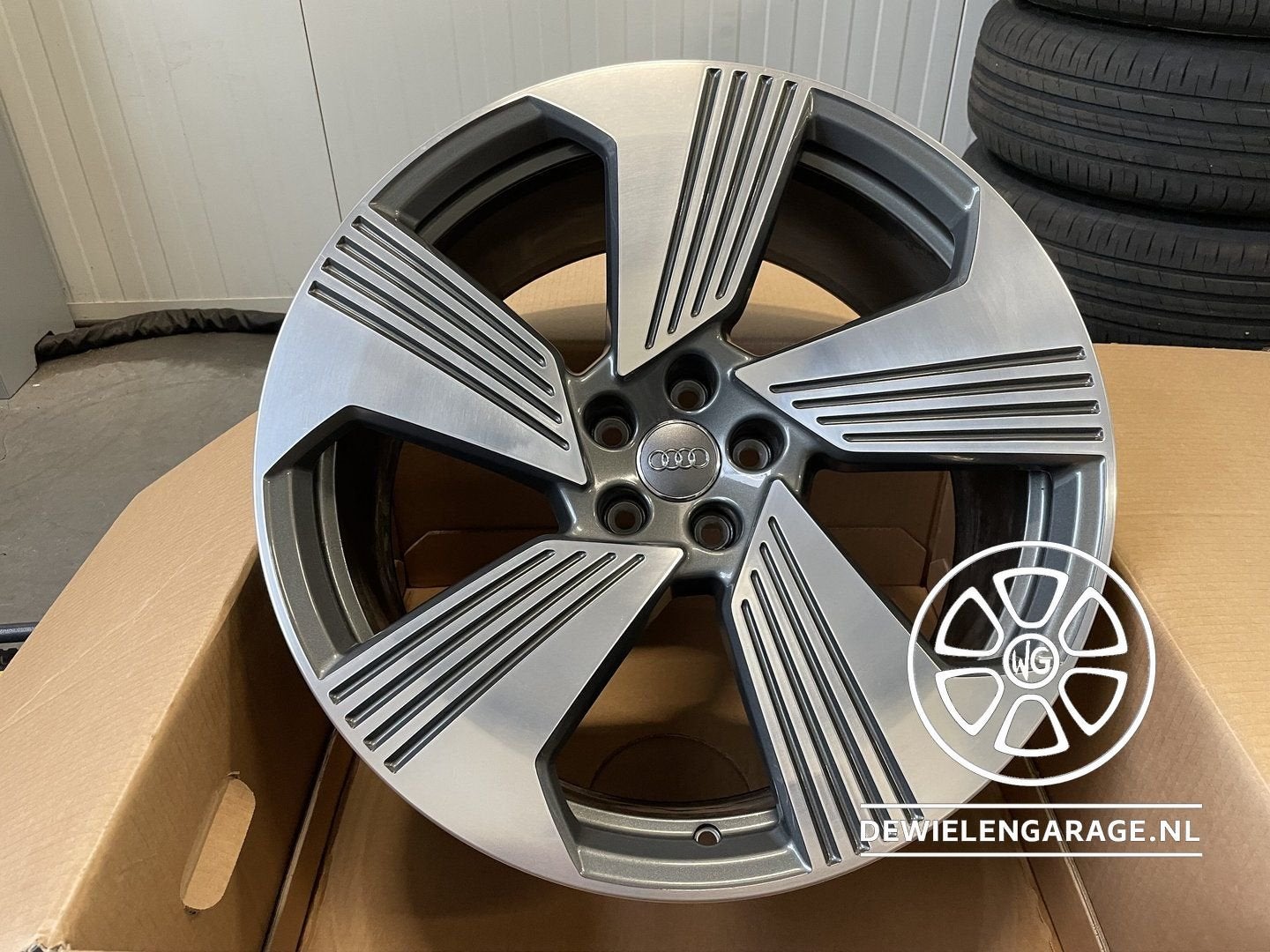 21 inch Audi E-Tron Velgen Origineel DEMO (evt Winterbanden), Velg(en), -, -, Nieuw