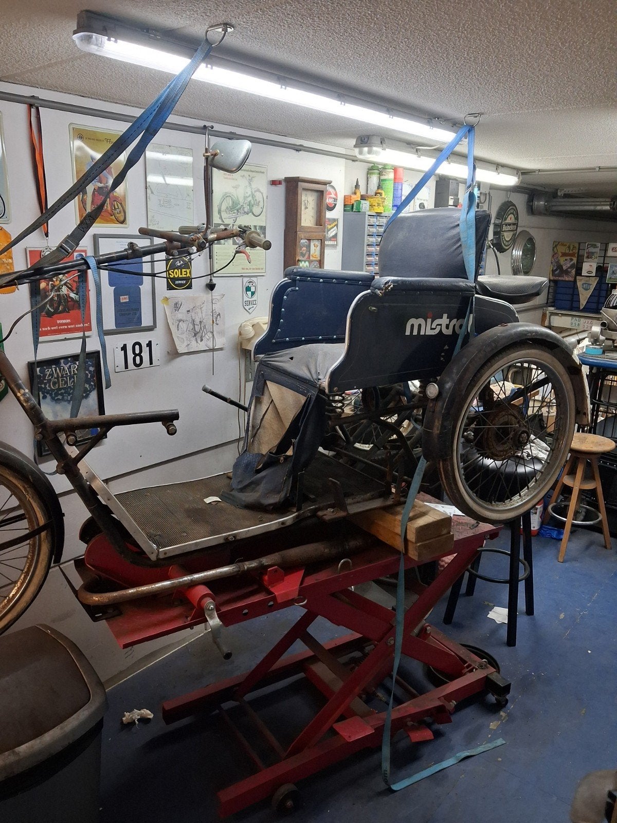 lely invalide brommer, Fietsen en Brommers, Ophalen, Overige merken
