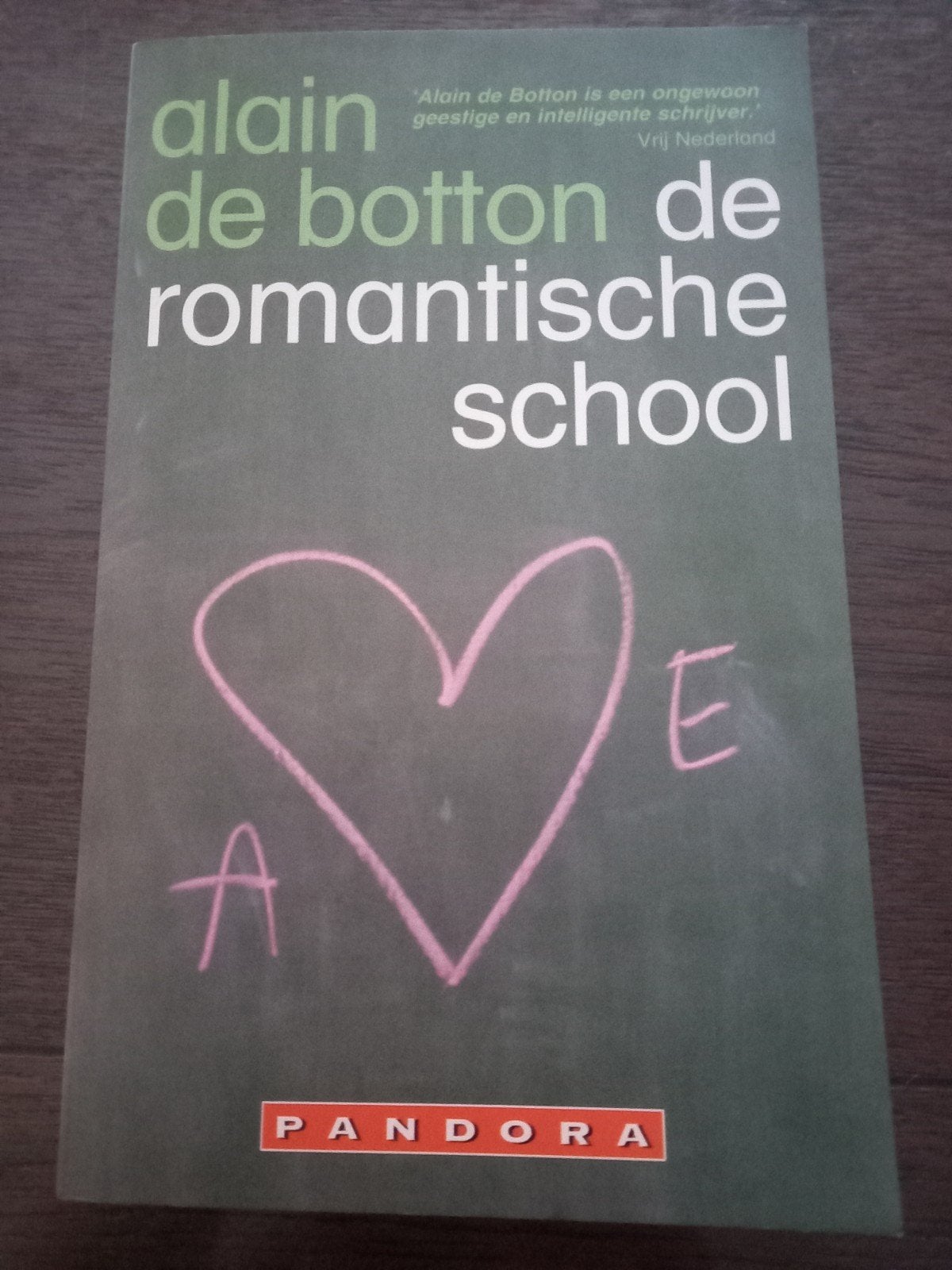 Alain de Botton - De romantische school 1, Boeken, Alain de Botton, Ophalen of Verzenden, Zo goed als nieuw, Nederland