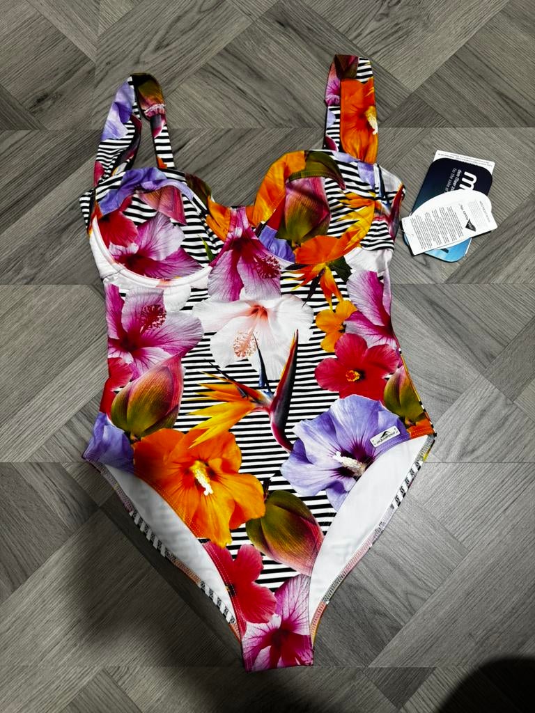 Beugel badpak maat 38 cup D, Verzenden, Nieuw, Zwart, Badpak