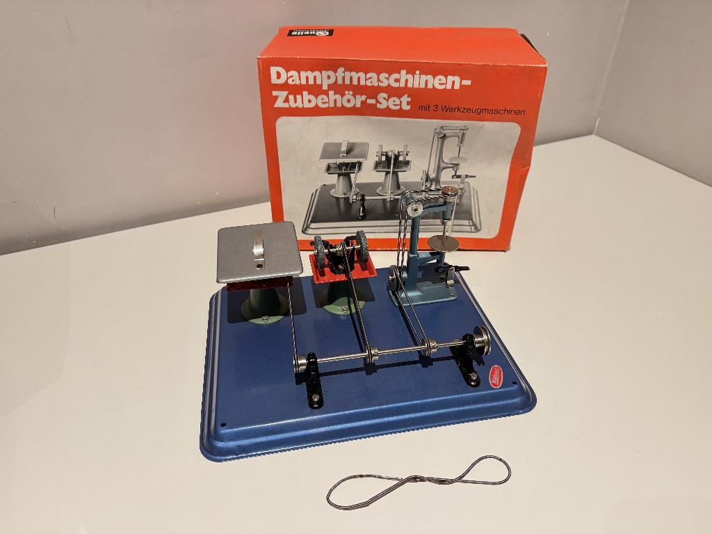 Wilesco Stoommachine Werkplaats M56 Oud model met OVP, Ophalen of Verzenden, Zo goed als nieuw, 1:35 tot 1:50