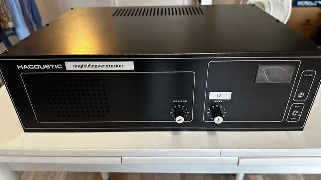 Ringleiding versterker, Overige merken, Ophalen of Verzenden, 120 watt of meer, Gebruikt