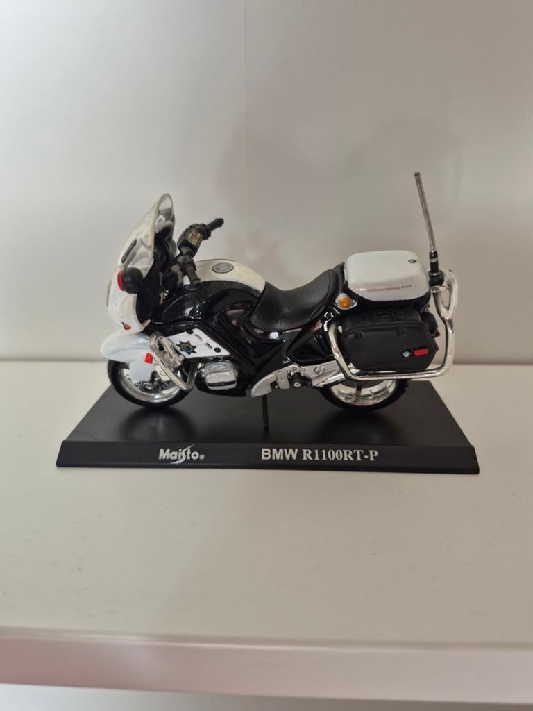 Maisto BMW R1100RT-P Politie Motor, Ophalen of Verzenden, Zo goed als nieuw, Motor, Maisto