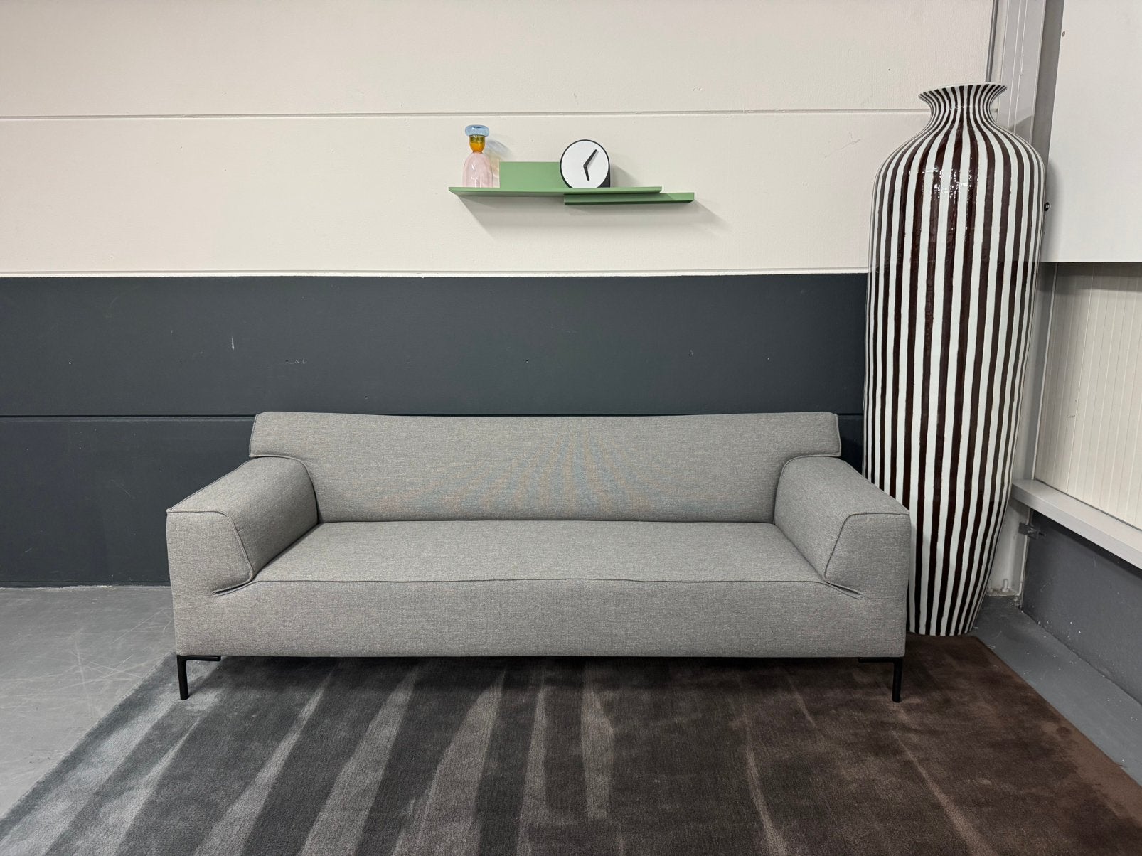 Nieuw Design on Stock Bloq 3-zits | Milton Ash, Ophalen, 75 tot 100 cm, Rechte bank, Stof
